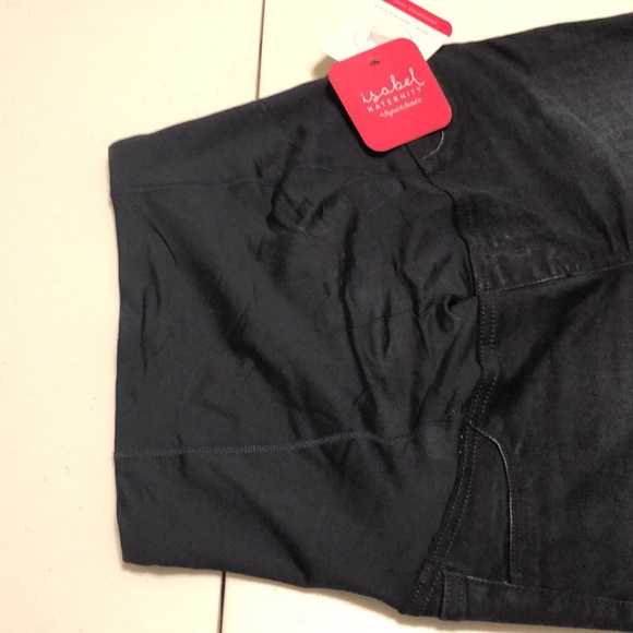 Isabel Maternity Denim Shorts Size 8 - Picture 8 of 11